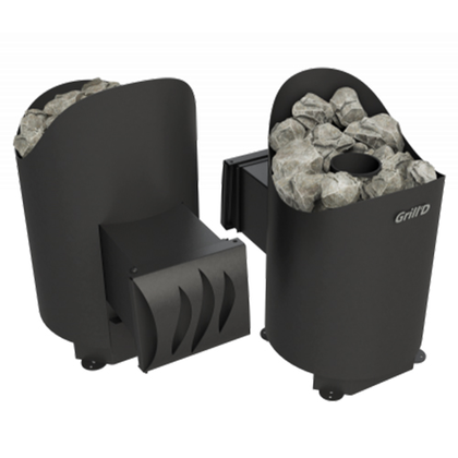 Печь для бани GrillD Aurora mini long black в Воронеже